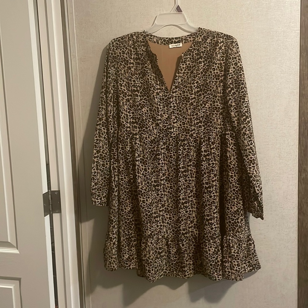 Cheetah Dress - NEVER WORN